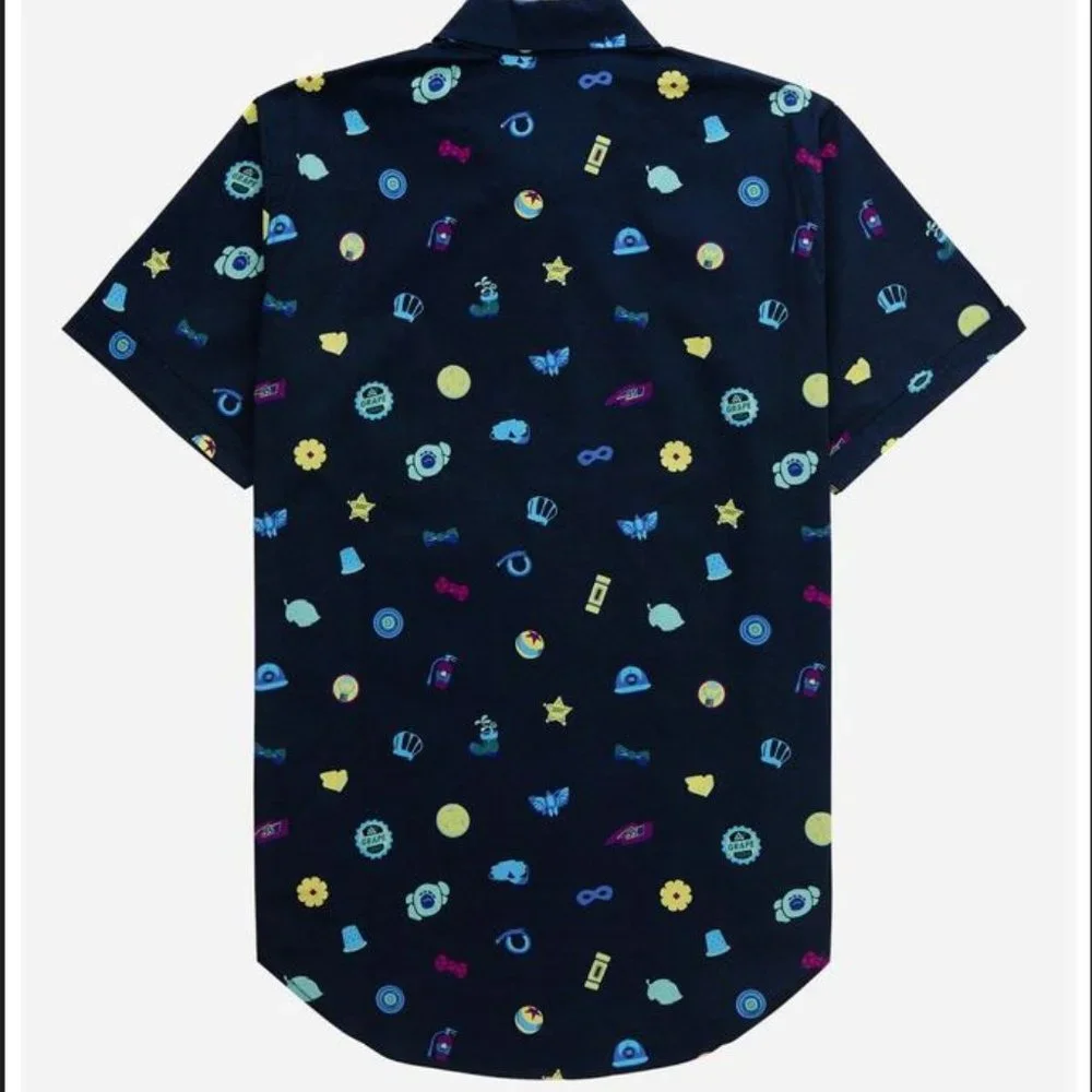 Disney Pixar Woven Shirt XL - Picture 1 of 3
